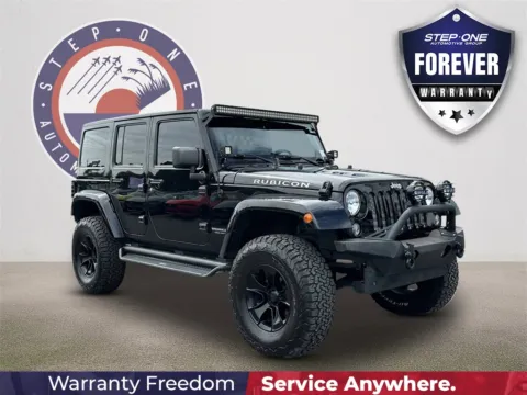 Black 2014 Jeep Wrangler Unlimited Rubicon for sale in Crestview, FL