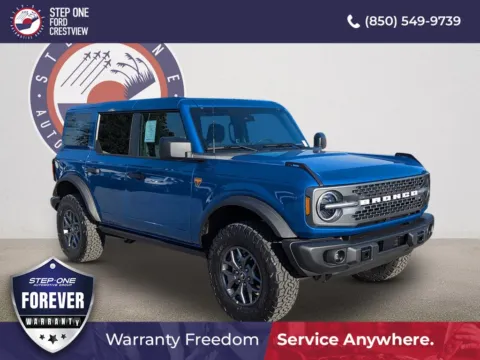 Blue 2025 Ford Bronco Badlands for sale in Crestview, FL