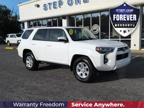 White 2024 Toyota 4Runner SR5 for sale in Crestview, FL