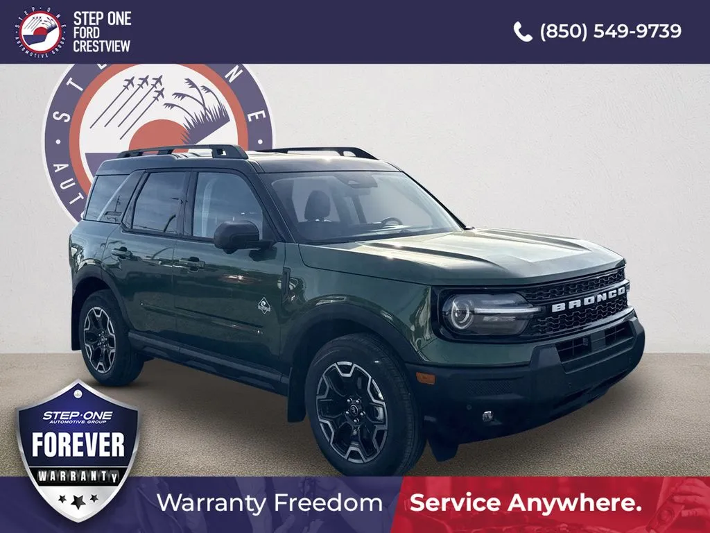 Green 2025 Ford Bronco Sport Outer Banks for sale in Crestview, FL