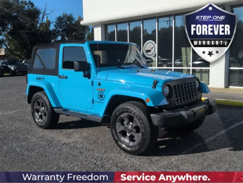 Blue 2017 Jeep Wrangler Freedom Edition for sale in Crestview, FL