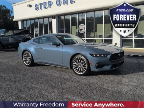 Blue 2024 Ford Mustang EcoBoost Premium for sale in Crestview, FL