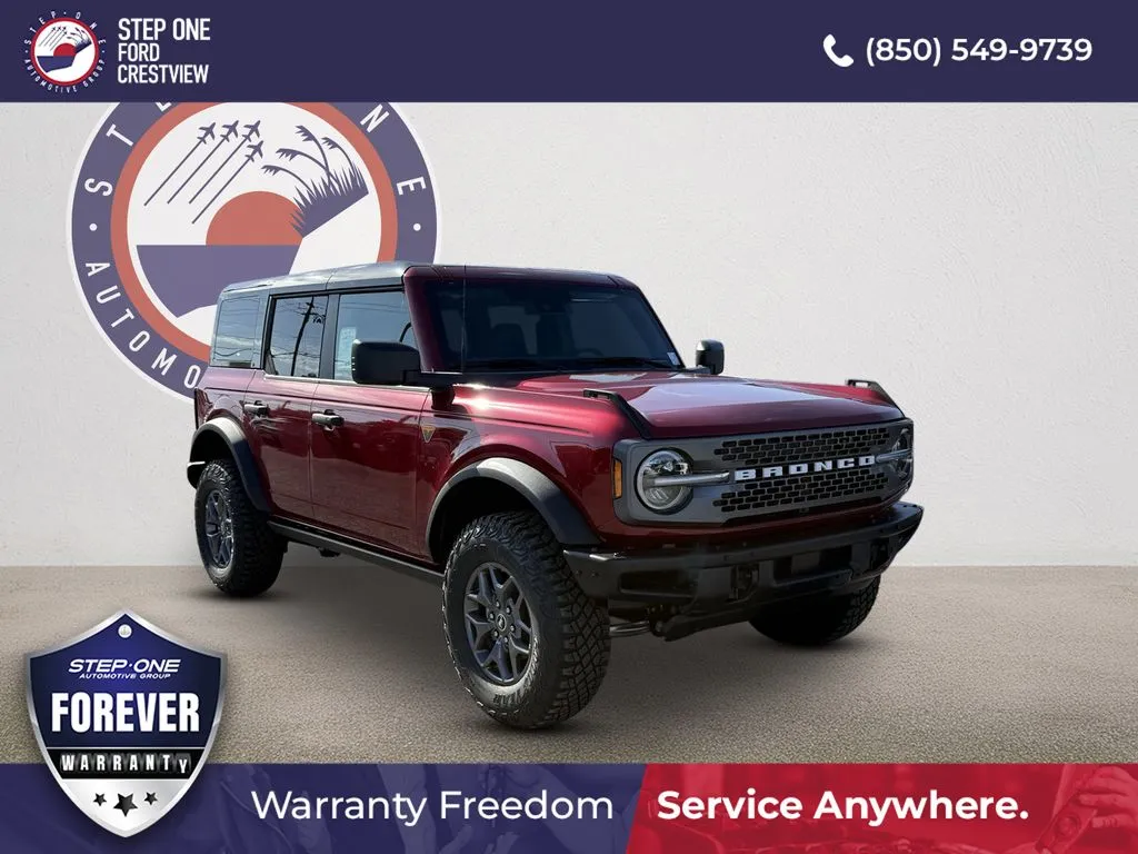 Red 2025 Ford Bronco Badlands for sale in Crestview, FL