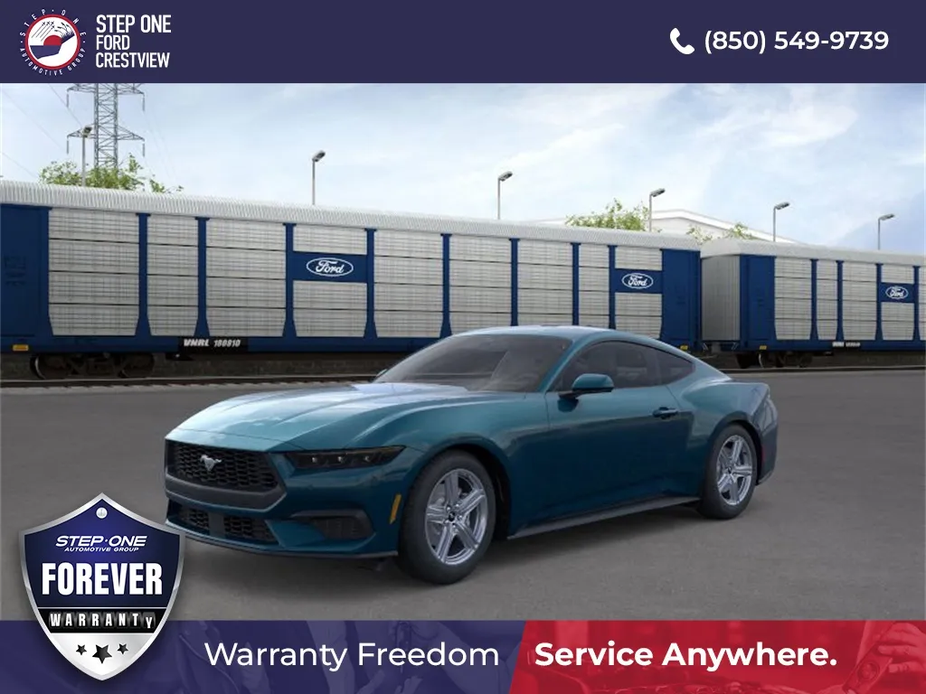 Blue 2026 Ford Mustang EcoBoost Premium for sale in Crestview, FL