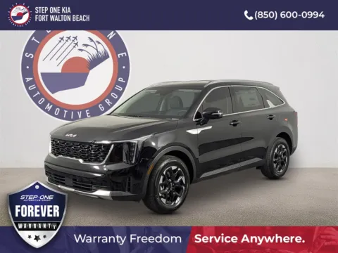 Black 2026 Kia Sorento S for sale in Fort Walton Beach, FL