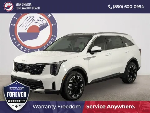 White 2026 Kia Sorento EX for sale in Fort Walton Beach, FL