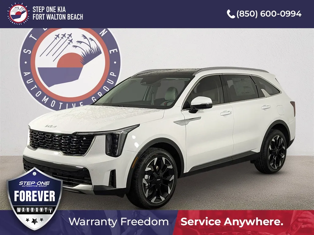 White 2026 Kia Sorento EX for sale in Fort Walton Beach, FL