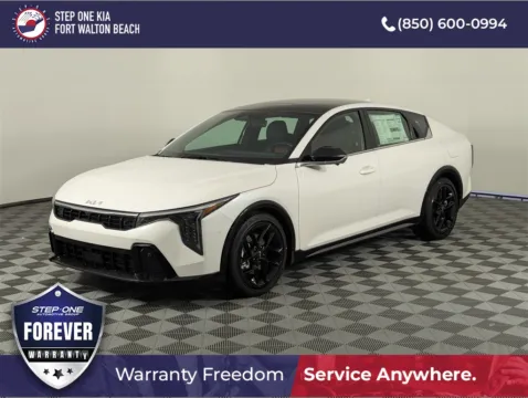 White 2025 Kia K4 GT-Line Turbo for sale in Fort Walton Beach, FL
