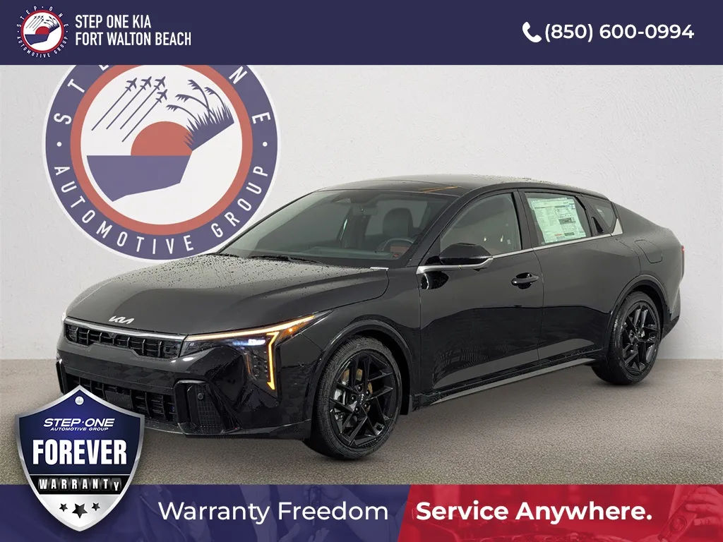 Black 2025 Kia K4 GT-Line Turbo for sale in Fort Walton Beach, FL