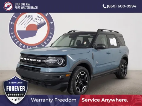 Blue 2022 Ford Bronco Sport Outer Banks for sale in Fort Walton Beach, FL
