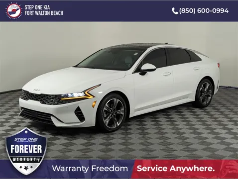 White 2022 Kia K5 EX for sale in Fort Walton Beach, FL