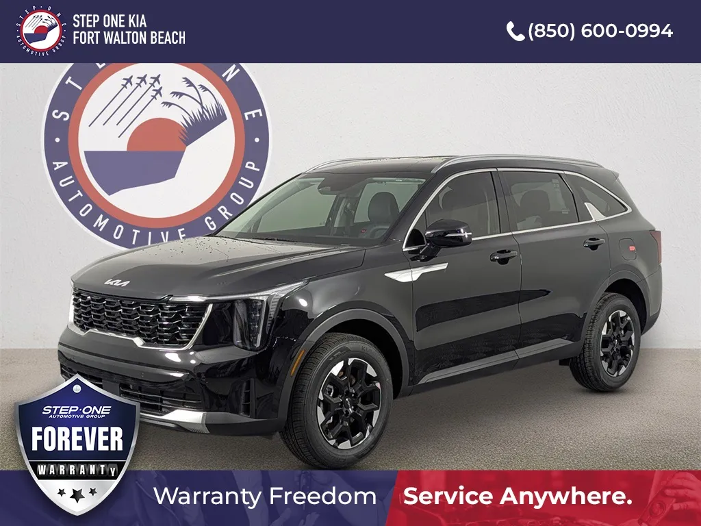 Black 2026 Kia Sorento S for sale in Fort Walton Beach, FL