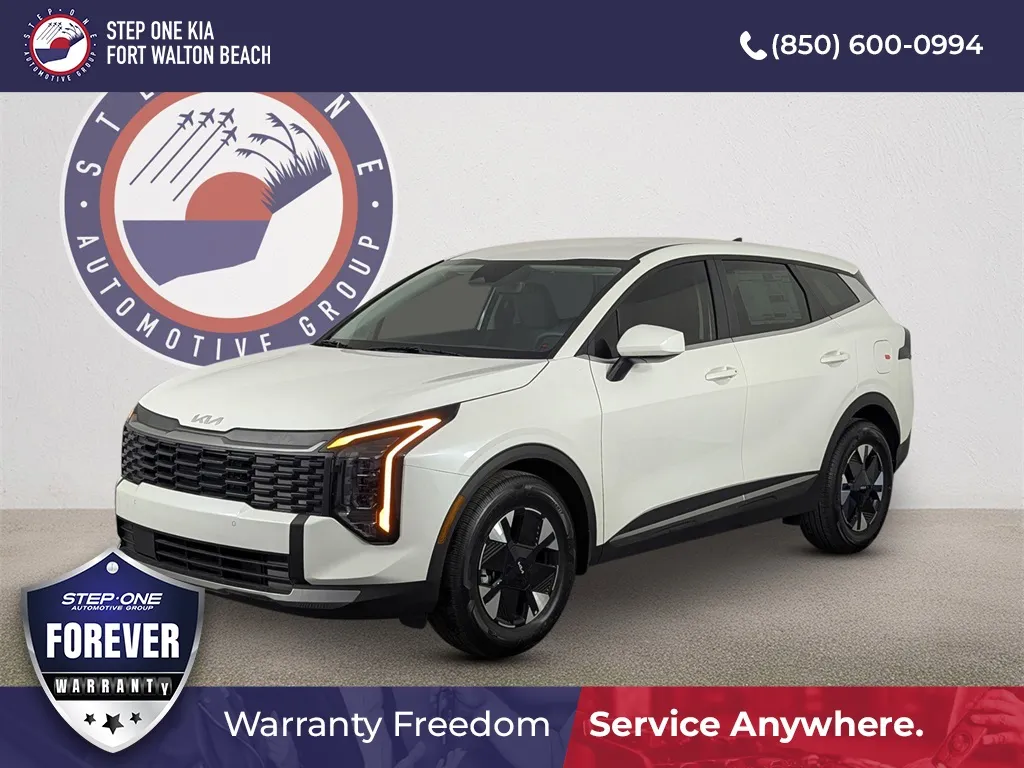 White 2026 Kia Sportage Hybrid LX for sale in Fort Walton Beach, FL