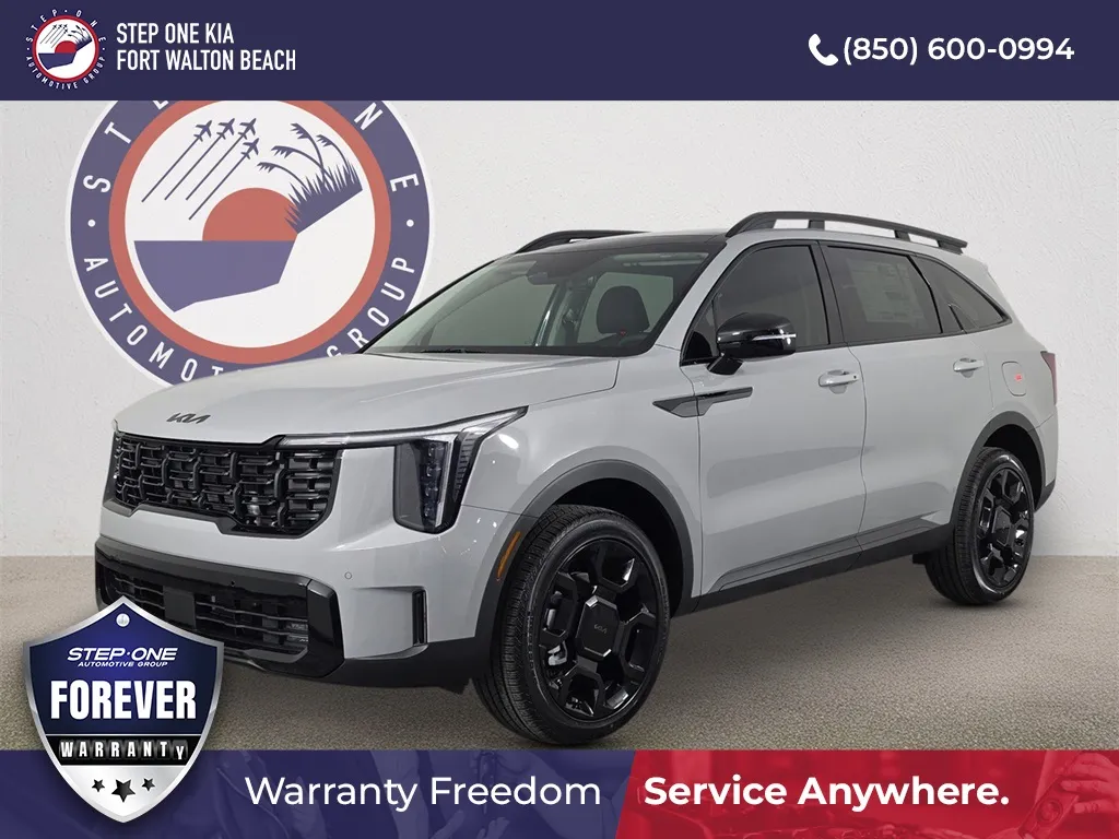 Gray 2026 Kia Sorento X-Line EX for sale in Fort Walton Beach, FL