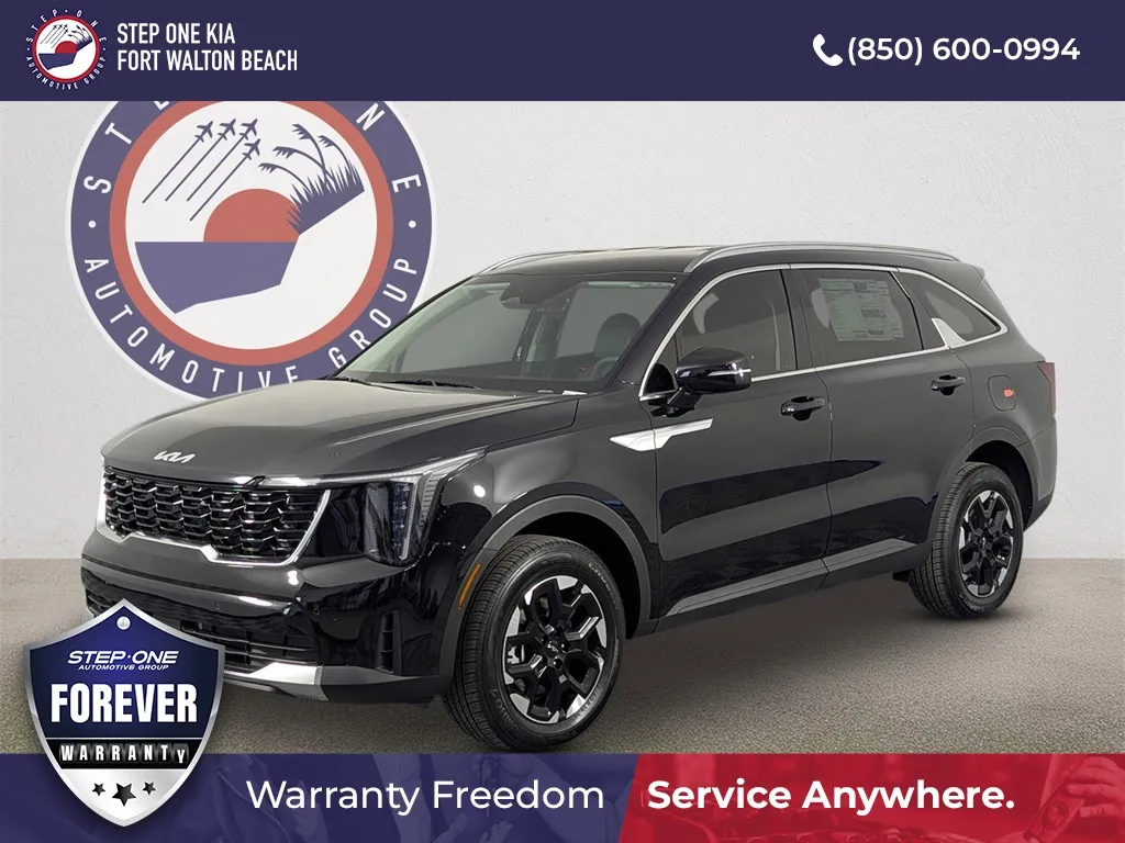 Black 2026 Kia Sorento S for sale in Fort Walton Beach, FL