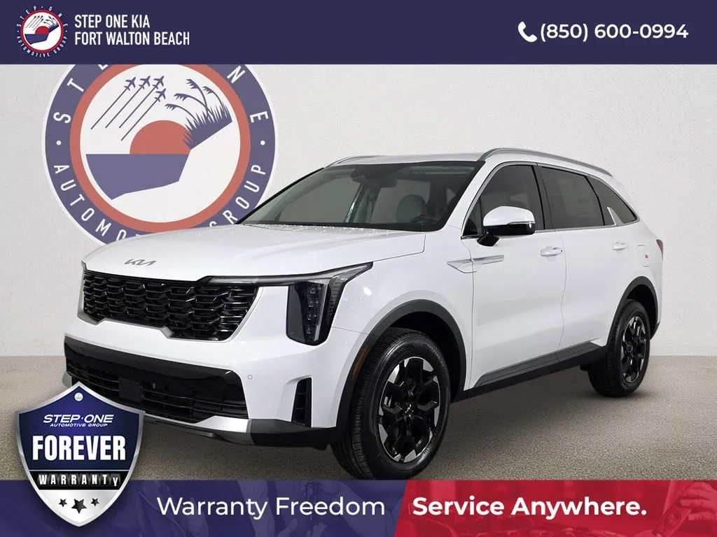 White 2026 Kia Sorento S for sale in Fort Walton Beach, FL