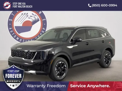 Black 2026 Kia Sorento S for sale in Fort Walton Beach, FL