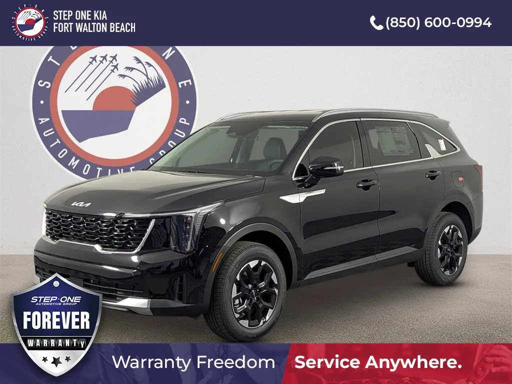 Black 2026 Kia Sorento S for sale in Fort Walton Beach, FL