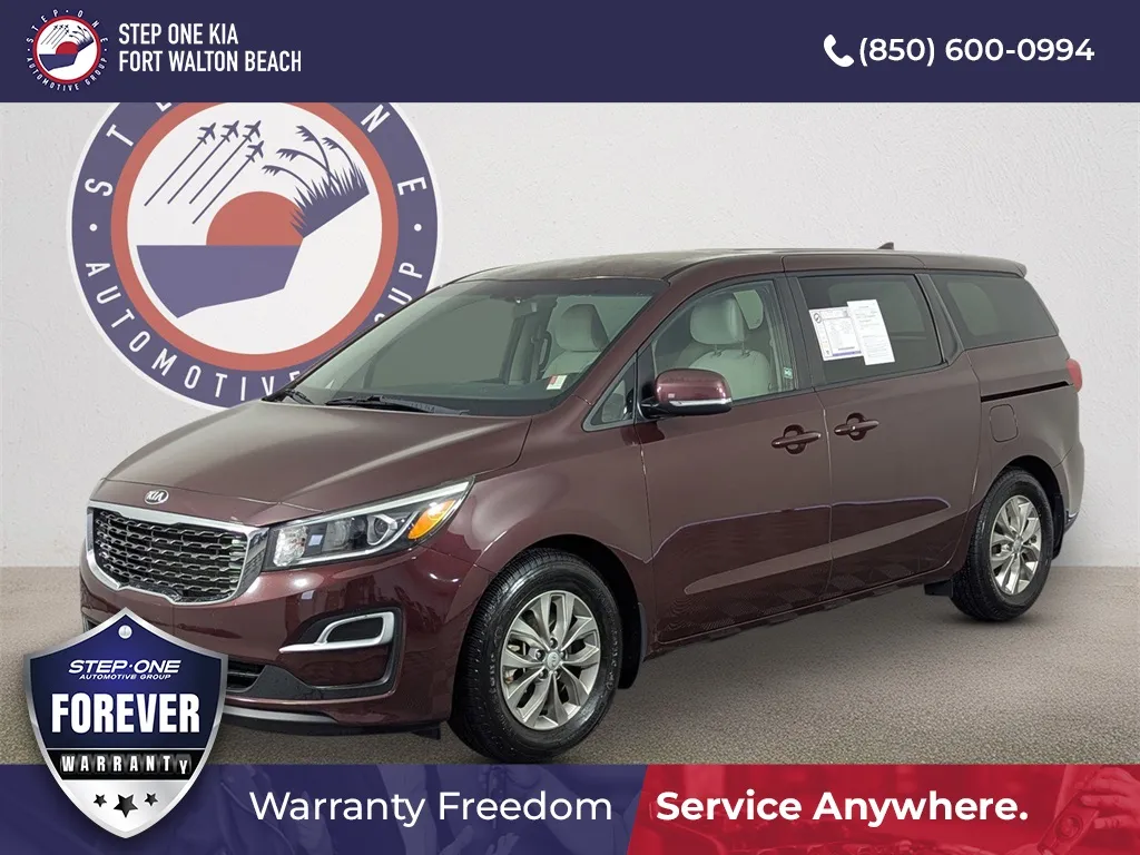 Red 2020 Kia Sedona LX for sale in Fort Walton Beach, FL