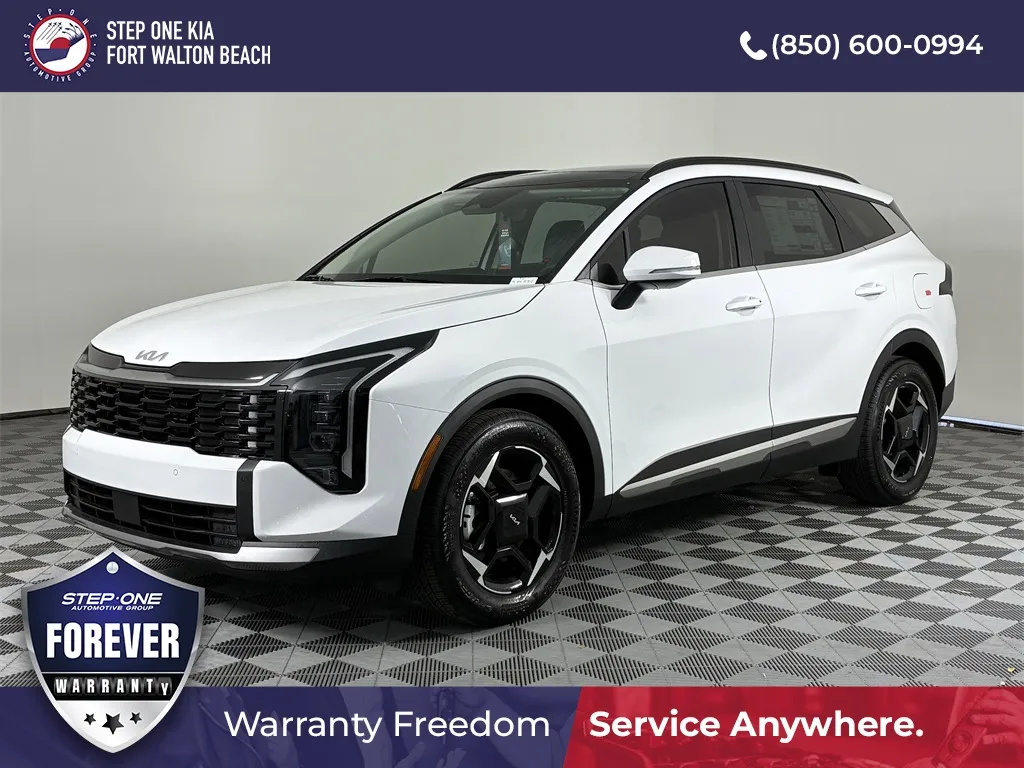 White 2026 Kia Sportage EX for sale in Fort Walton Beach, FL