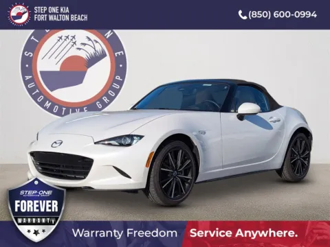 White 2025 Mazda MX-5 Miata Grand Touring for sale in Fort Walton Beach, FL