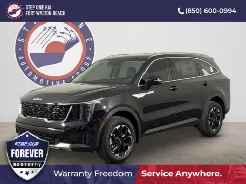 Black 2026 Kia Sorento S for sale in Fort Walton Beach, FL