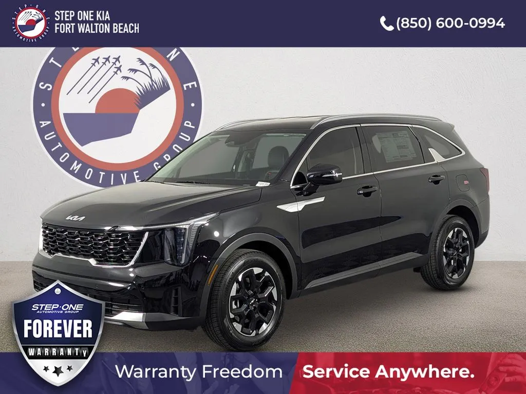 Black 2026 Kia Sorento S for sale in Fort Walton Beach, FL