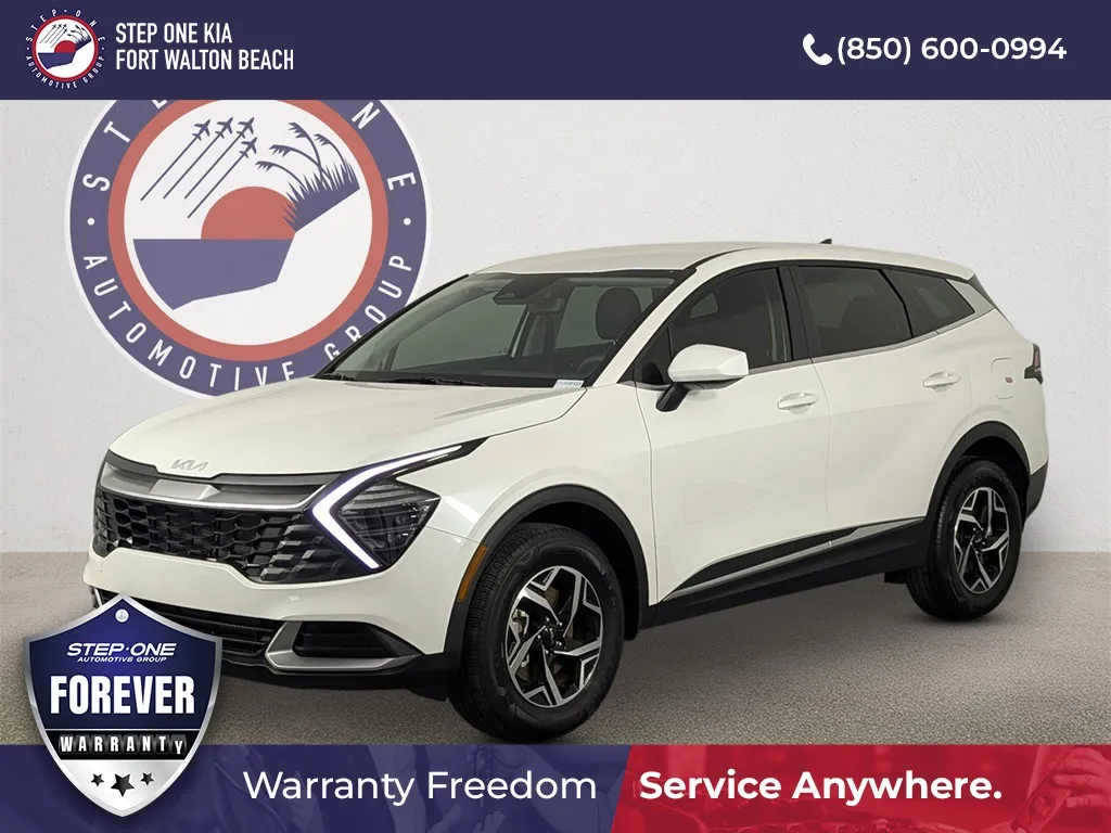 White 2025 Kia Sportage LX for sale in Fort Walton Beach, FL