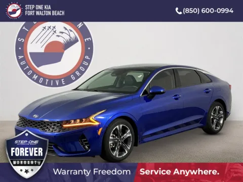 Blue 2021 Kia K5 EX for sale in Fort Walton Beach, FL