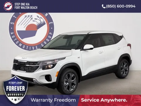 White 2026 Kia Seltos LX for sale in Fort Walton Beach, FL