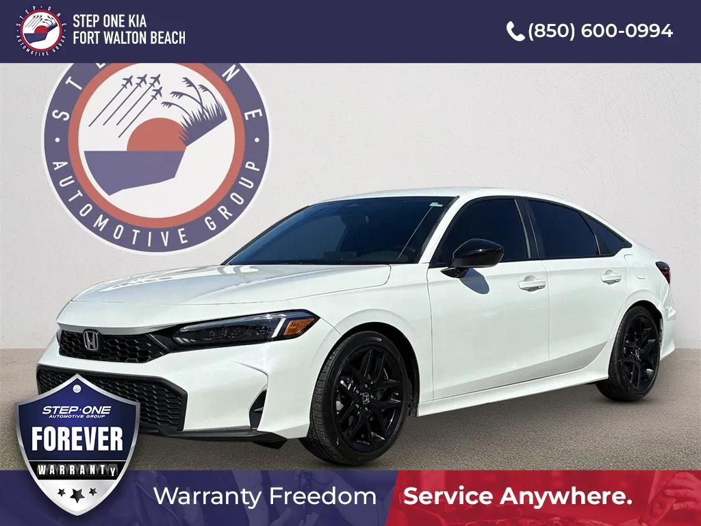 White 2025 Honda Civic Sport for sale in Fort Walton Beach, FL