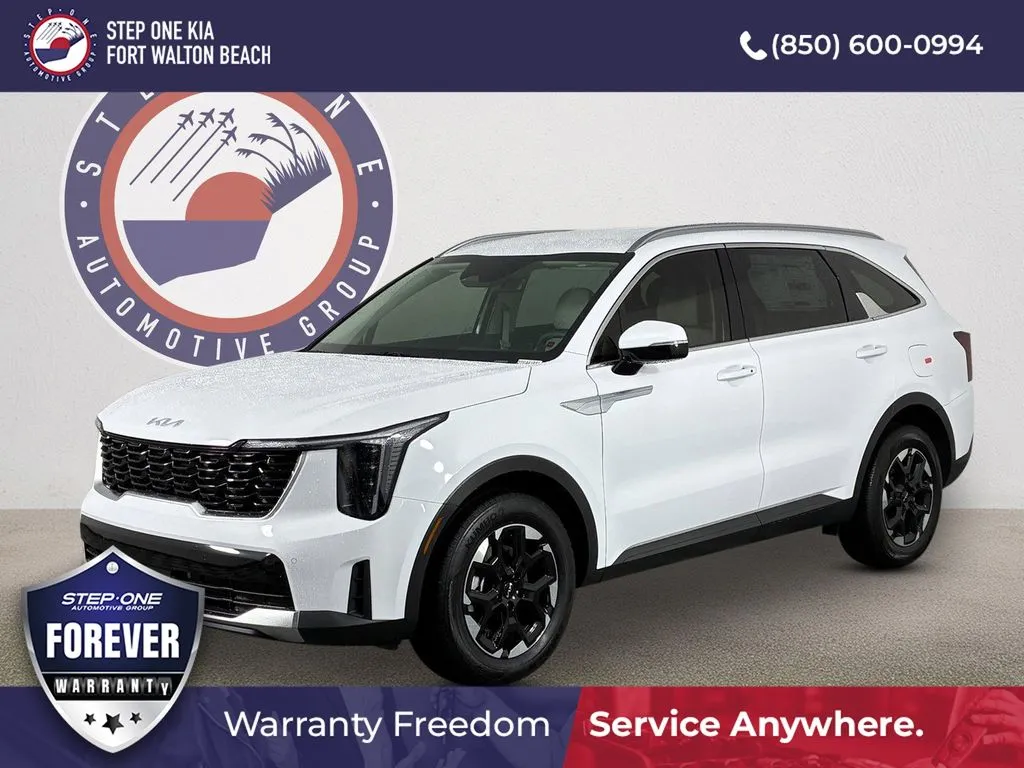 White 2026 Kia Sorento S for sale in Fort Walton Beach, FL