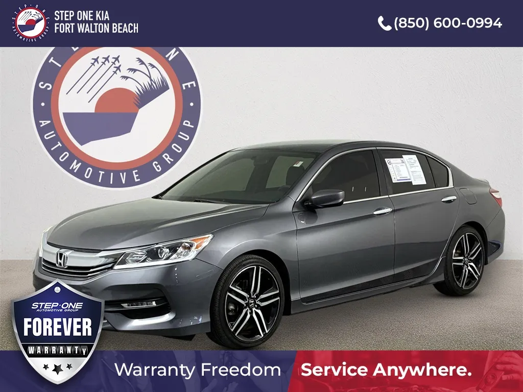Gray 2016 Honda Accord Sport for sale in Fort Walton Beach, FL