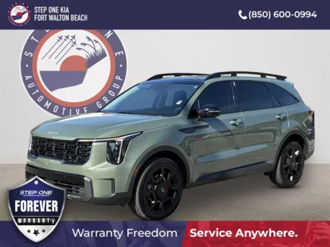 Green 2024 Kia Sorento X-Line SX for sale in Fort Walton Beach, FL