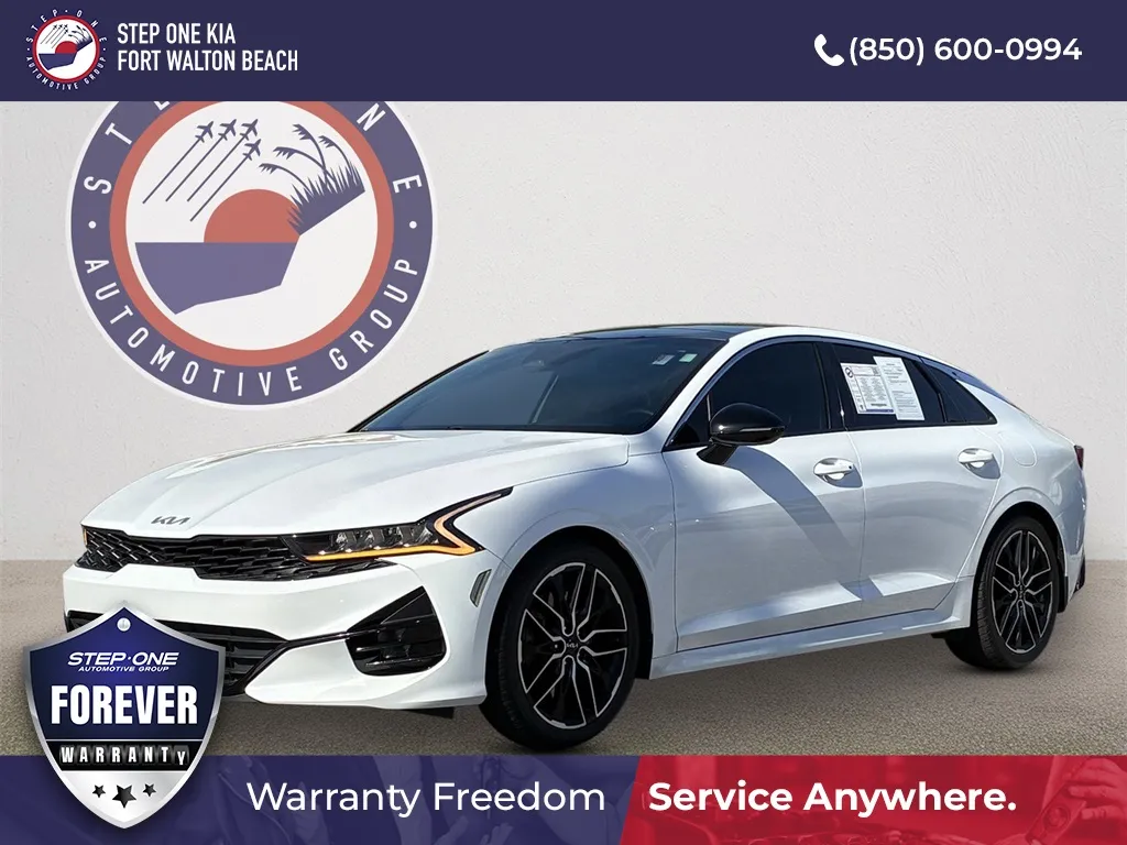 White 2022 Kia K5 GT for sale in Fort Walton Beach, FL