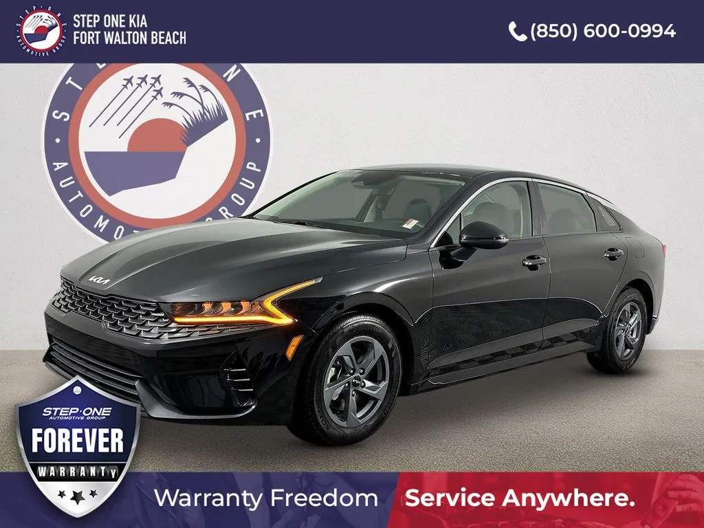 Black 2022 Kia K5 LX for sale in Fort Walton Beach, FL