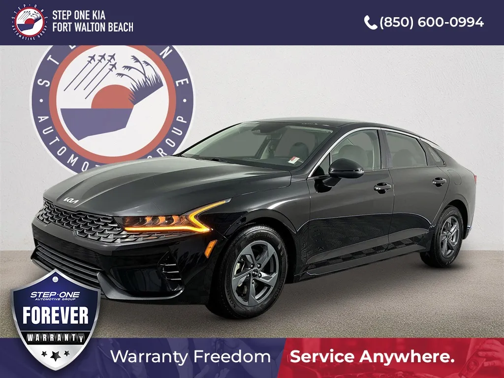 Black 2022 Kia K5 LX for sale in Fort Walton Beach, FL