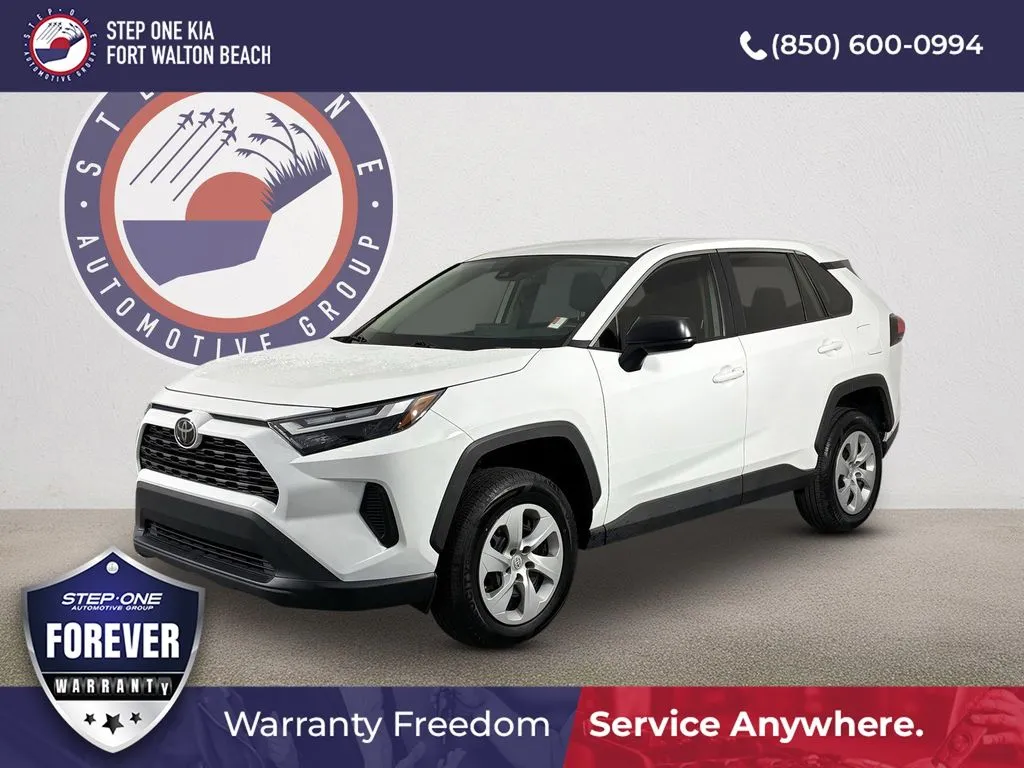White 2023 Toyota RAV4 LE for sale in Fort Walton Beach, FL