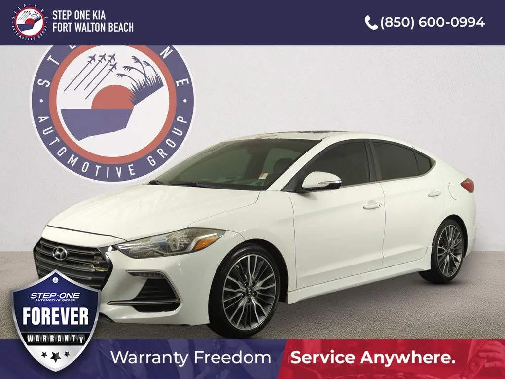 White 2018 Hyundai Elantra Sport for sale in Fort Walton Beach, FL