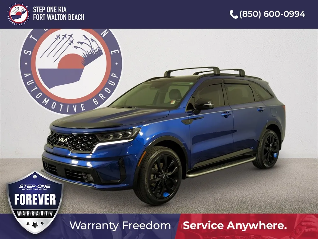 Blue 2023 Kia Sorento SX for sale in Fort Walton Beach, FL