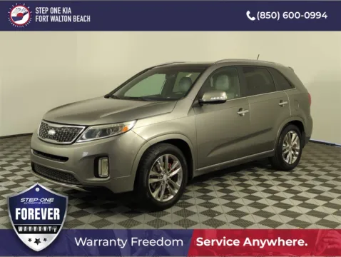 Silver 2015 Kia Sorento Limited V6 for sale in Fort Walton Beach, FL