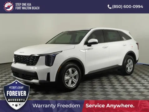 White 2026 Kia Sorento LX for sale in Fort Walton Beach, FL