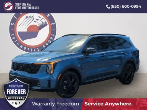 Blue 2026 Kia Sorento Hybrid X-Line SX Prestige for sale in Fort Walton Beach, FL