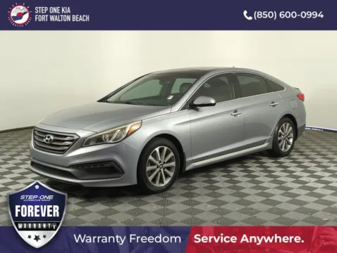 Gray 2016 Hyundai Sonata Limited for sale in Fort Walton Beach, FL