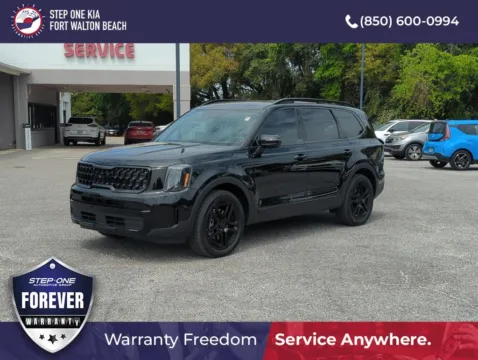 Black 2025 Kia Telluride EX X-Line for sale in Fort Walton Beach, FL