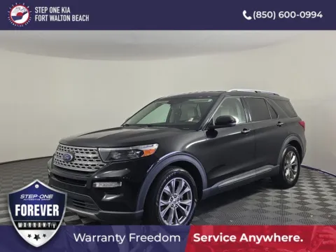 Black 2021 Ford Explorer Limited for sale in Fort Walton Beach, FL