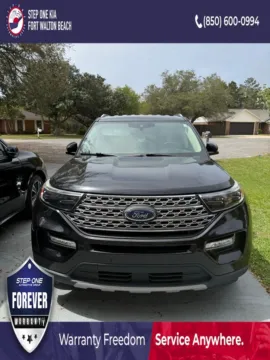 Black 2021 Ford Explorer Limited for sale in Fort Walton Beach, FL