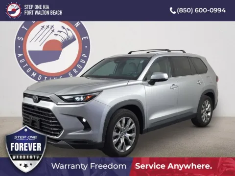 Blue 2024 Toyota Grand Highlander Hybrid Limited for sale in Fort Walton Beach, FL