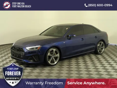 Blue 2021 Audi A4 45 S line Premium Plus for sale in Fort Walton Beach, FL