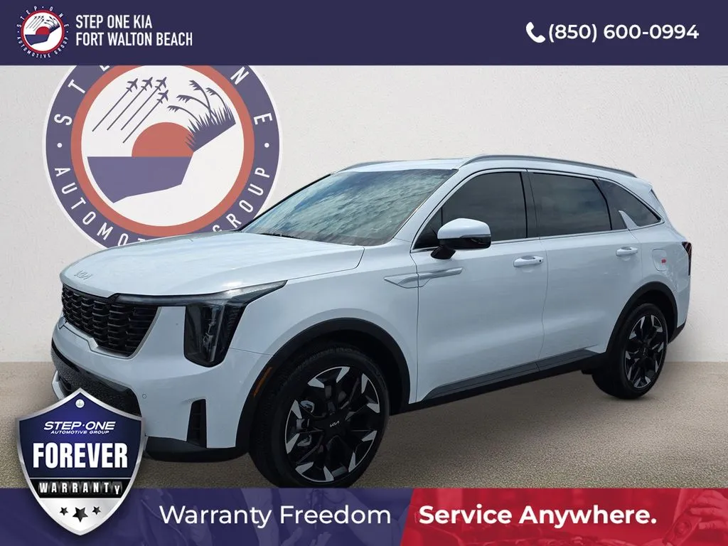 White 2026 Kia Sorento EX for sale in Fort Walton Beach, FL